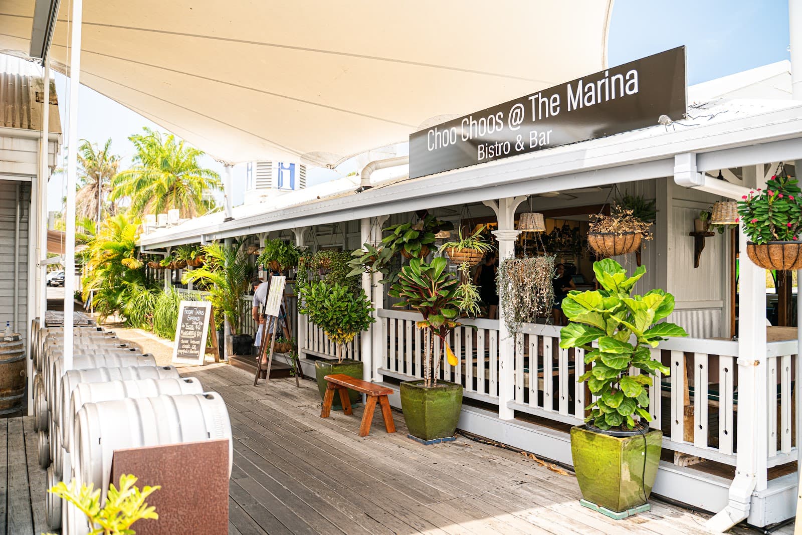 Choo Choos at the Marina — Port Douglas, Cairns