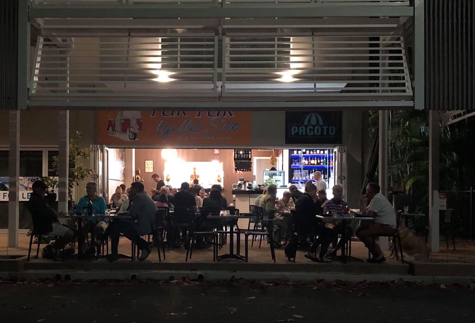 Tuk Tuk Cook in Progress — Clifton Beach, Cairns