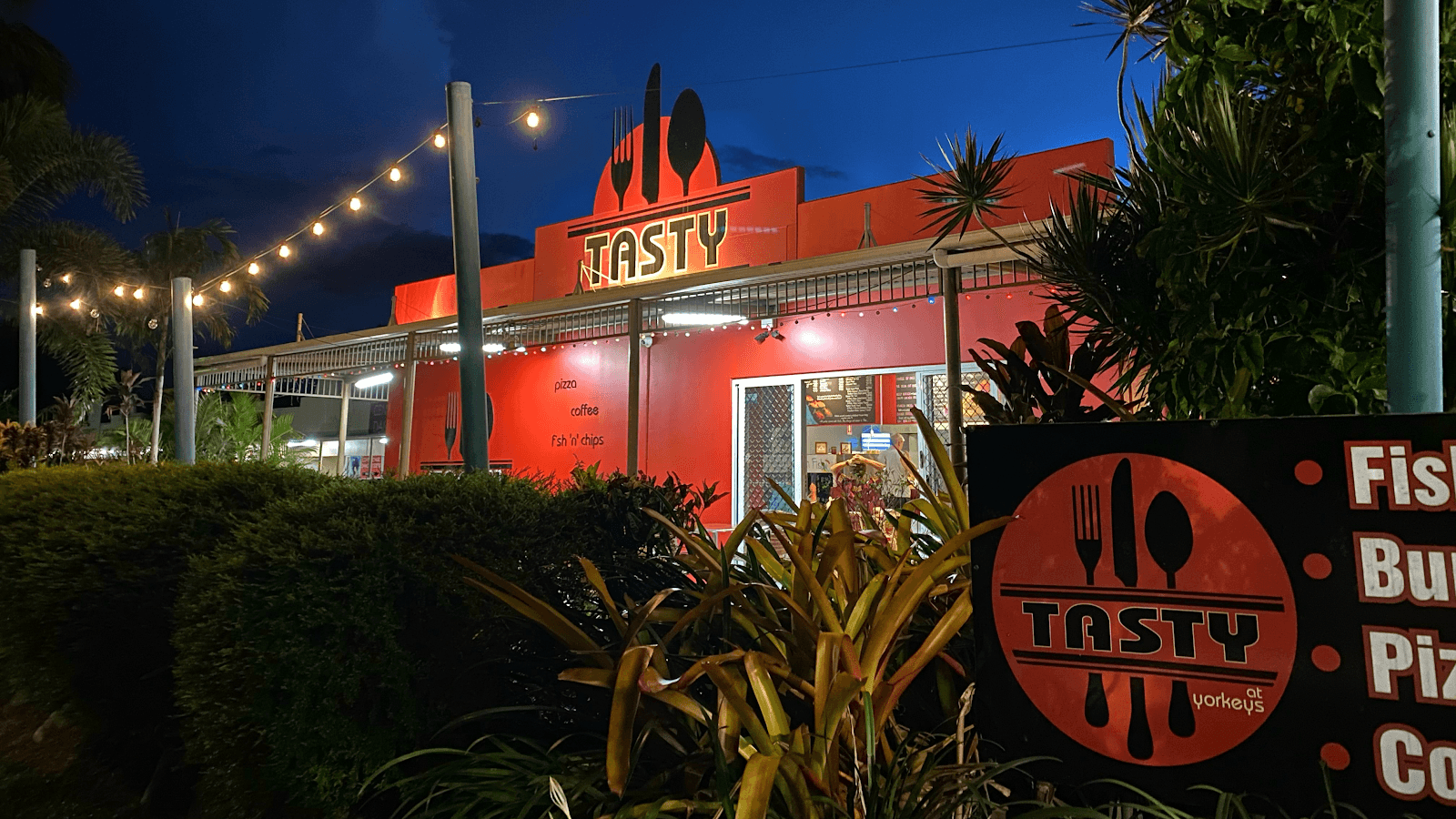 Tasty at Yorkeys — Yorkeys Knob, Cairns