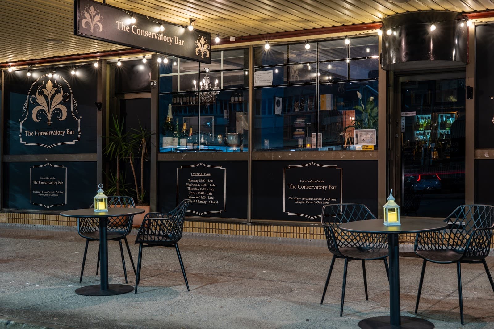 The Conservatory Bar — Smithfield, Cairns