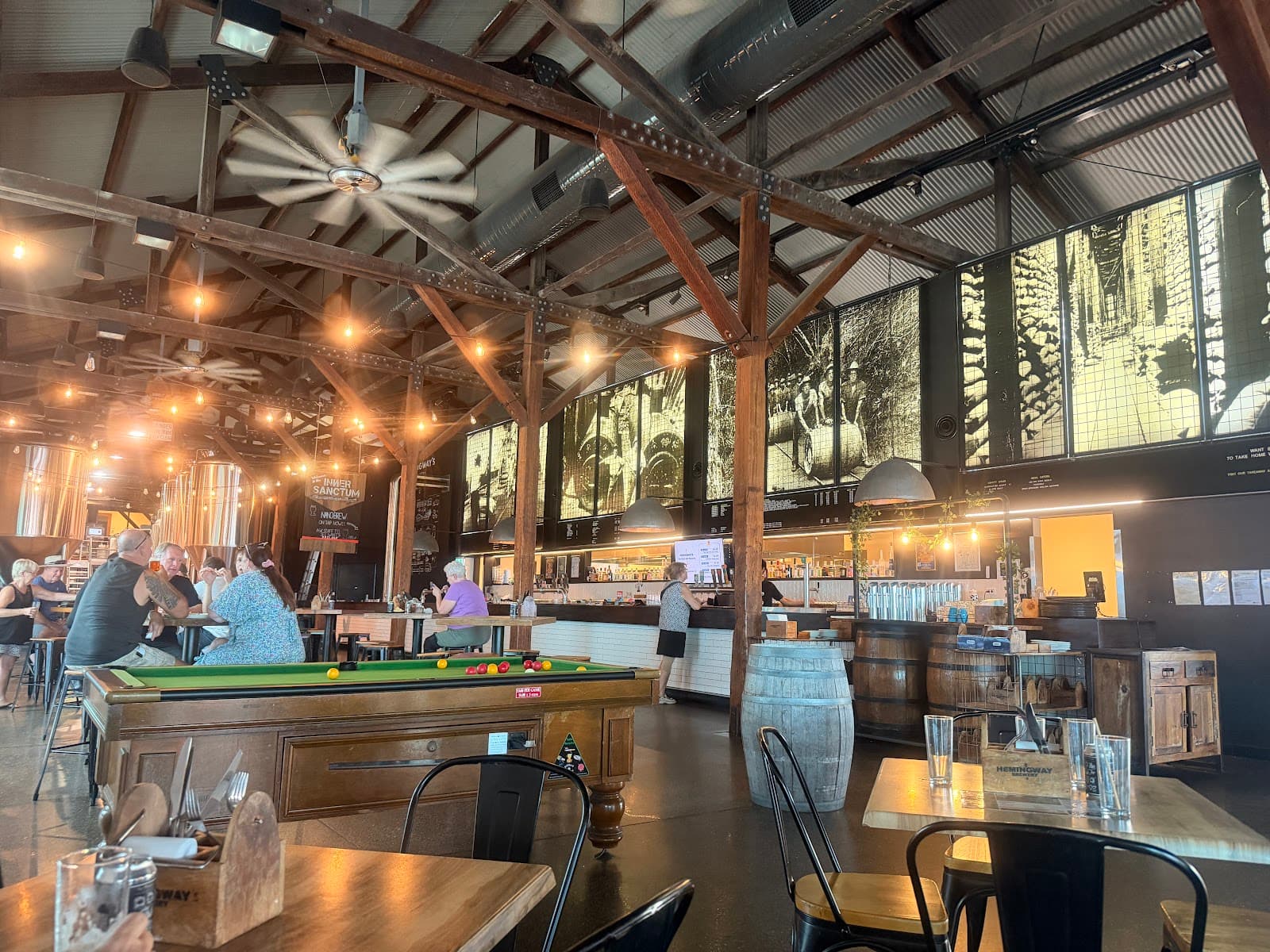 Hemingway's Brewery Cairns Wharf — Kuranda, Cairns