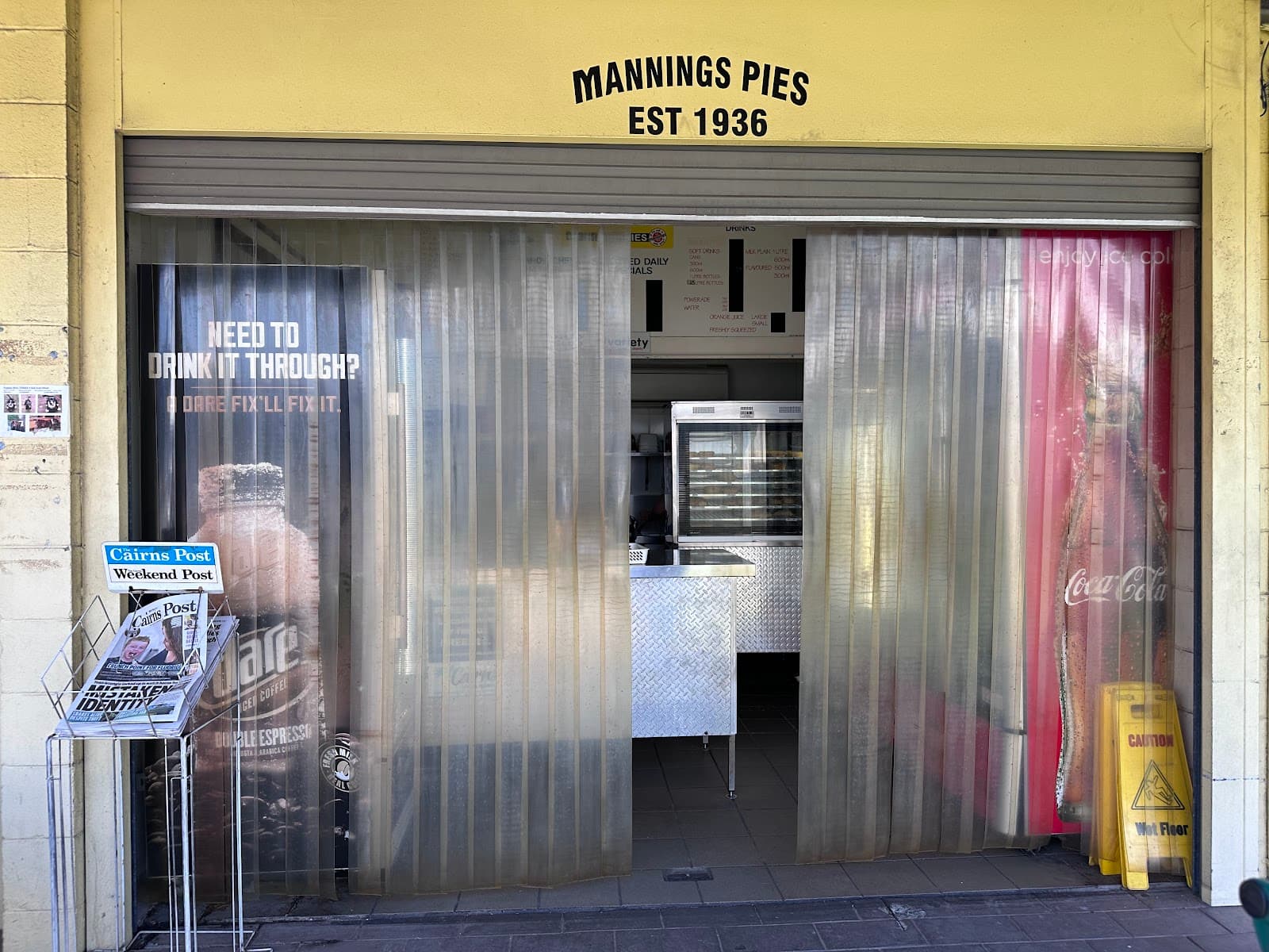 Manning's Pies — Clifton Beach, Cairns