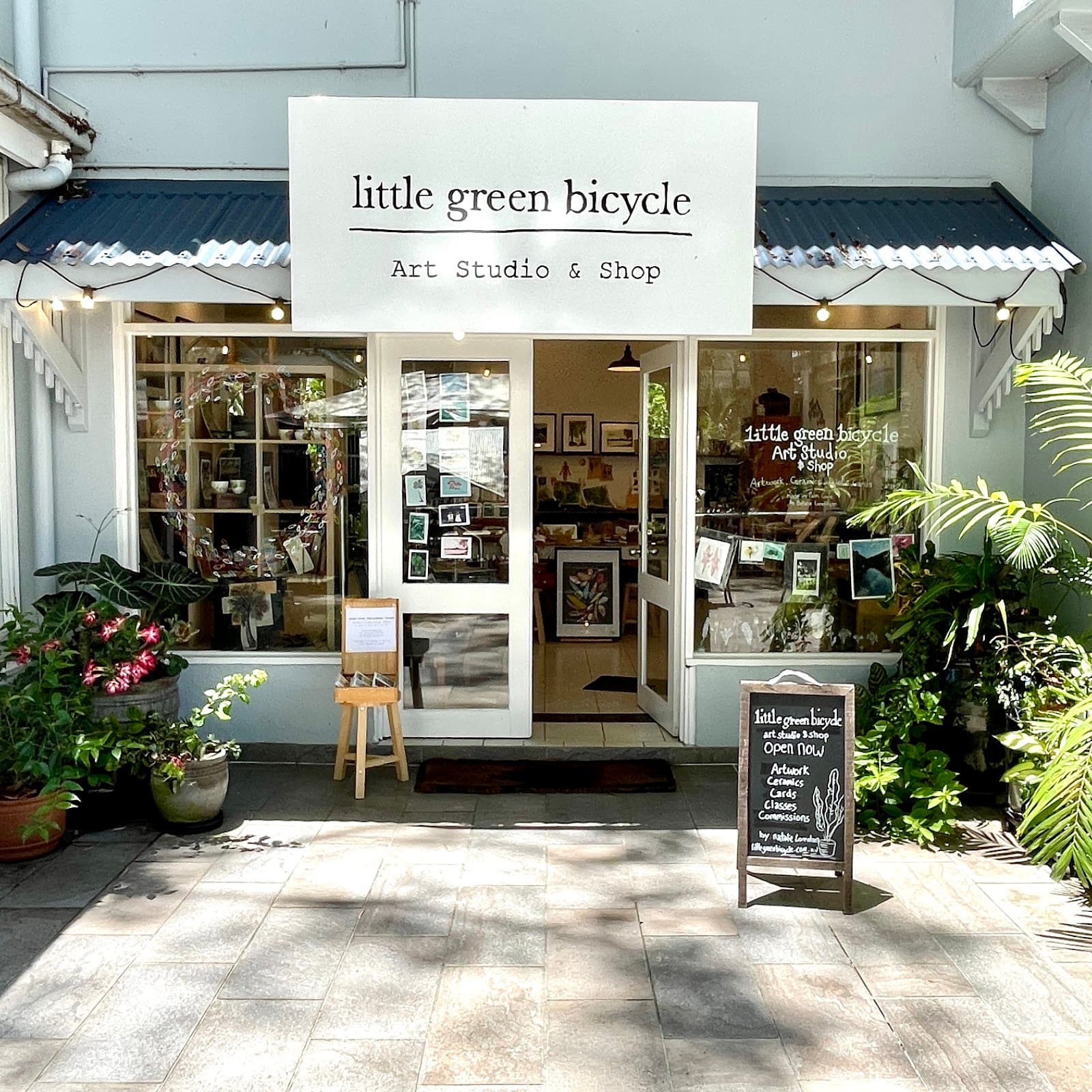 Little Green Bicycle Art Studio & Shop — Clifton Beach, Cairns