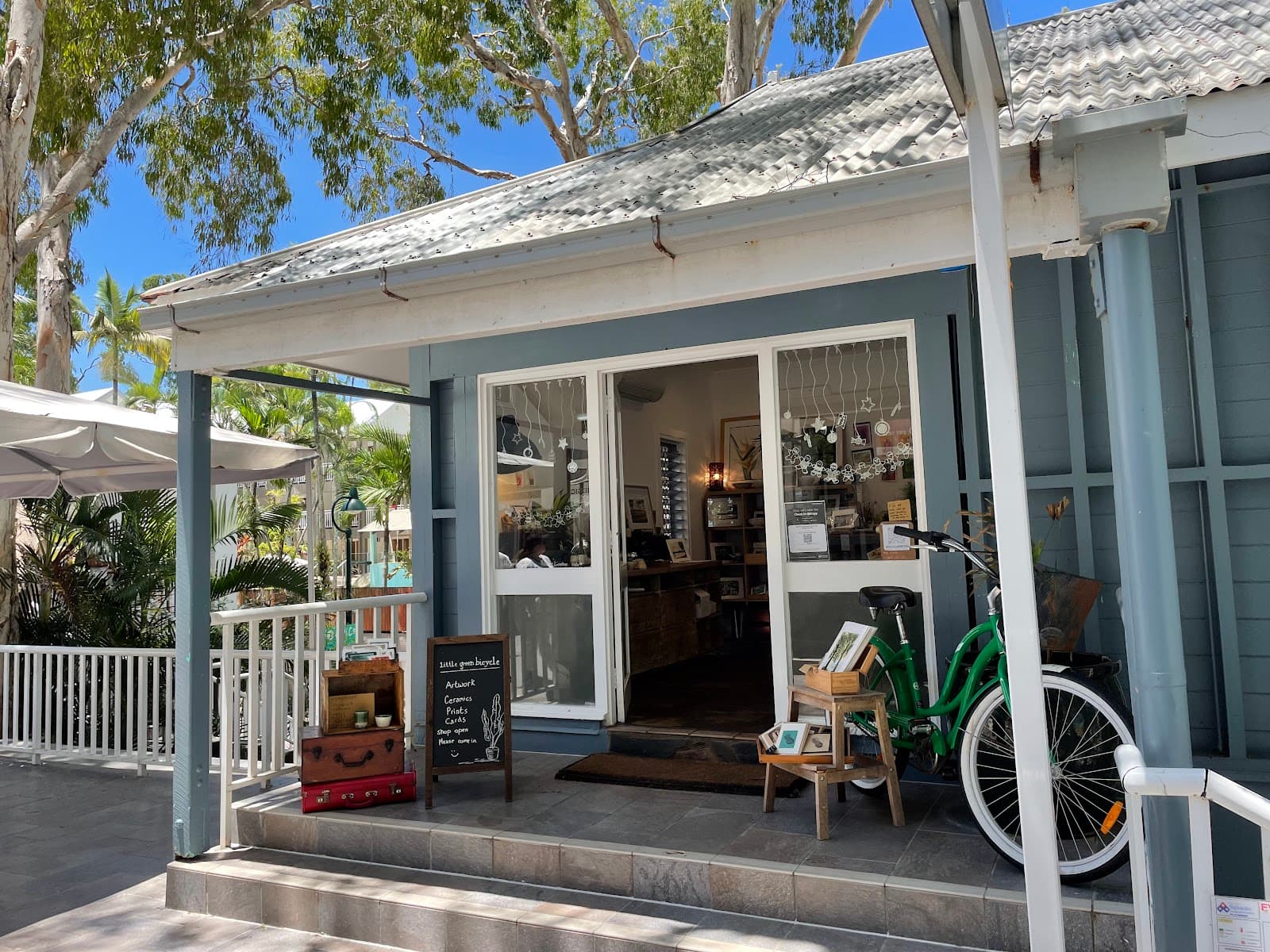 Little Green Bicycle Art Studio & Shop — Clifton Beach, Cairns