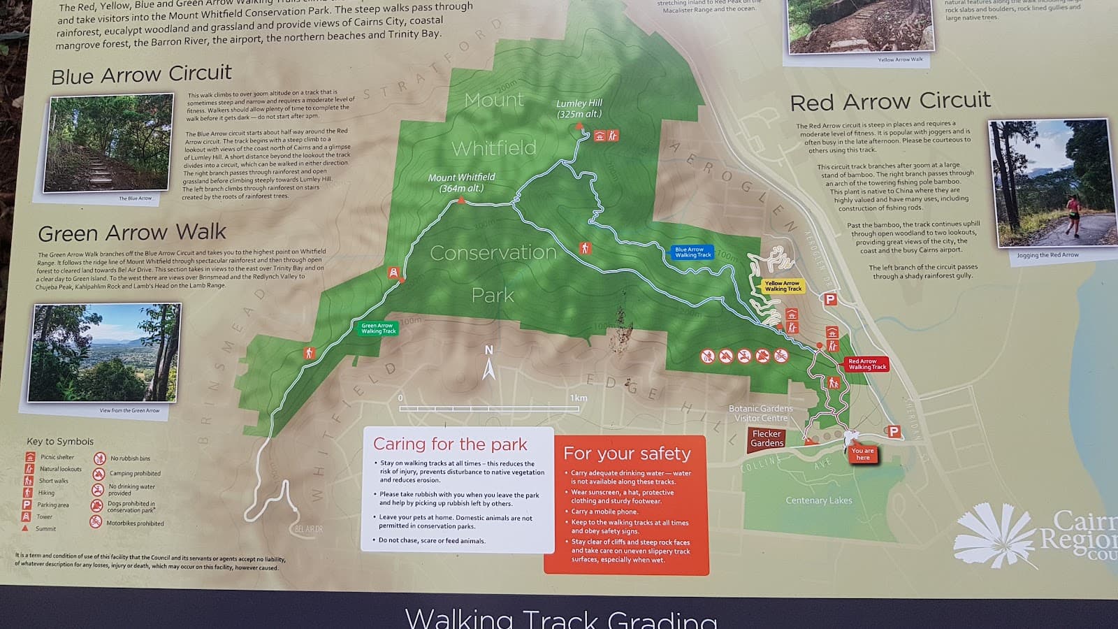 Blue Arrow Circuit Aeroglen Lookout — Edge Hill, Cairns