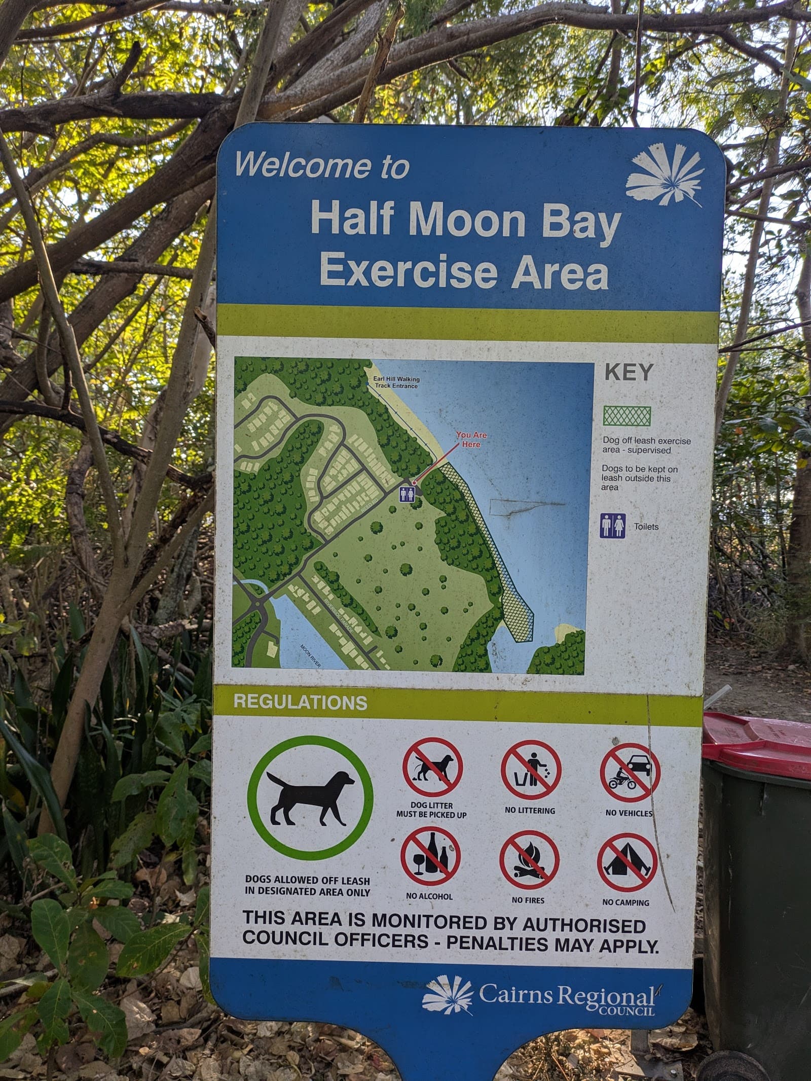 Half Moon Bay Beach — Yorkeys Knob, Cairns