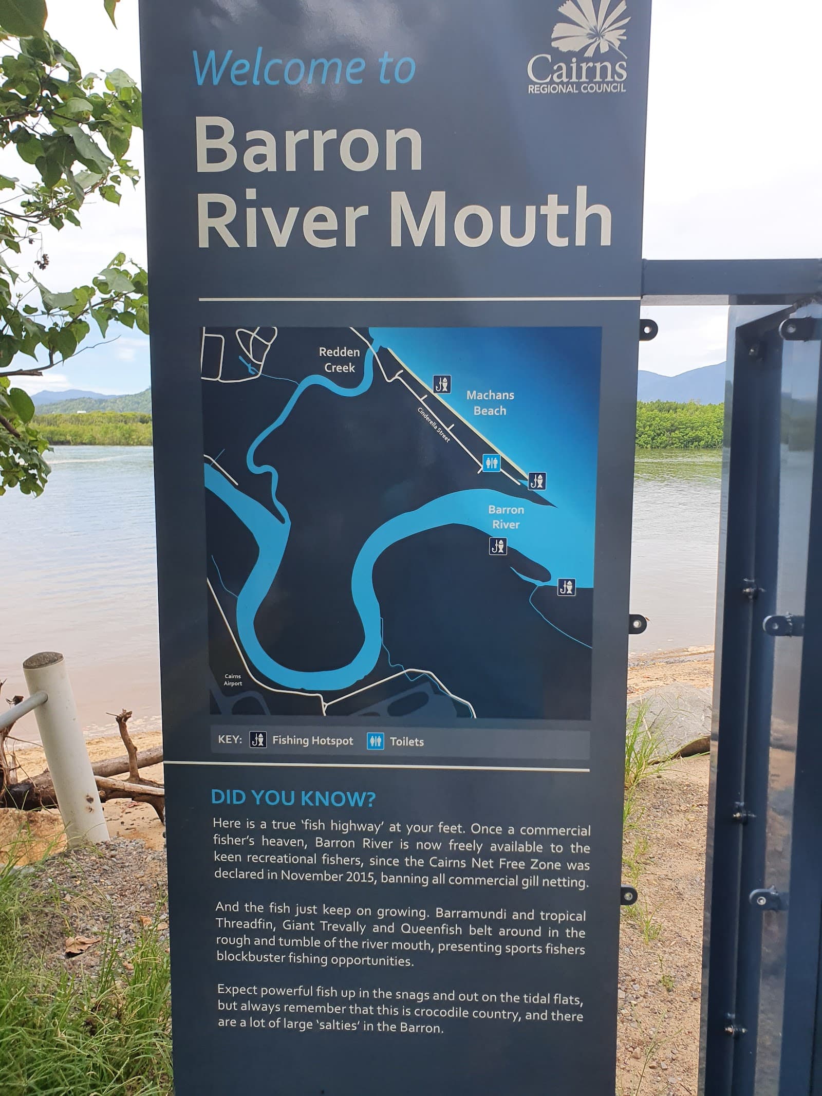 Barron River Mouth, Machans Beach Queensland — Edge Hill, Cairns