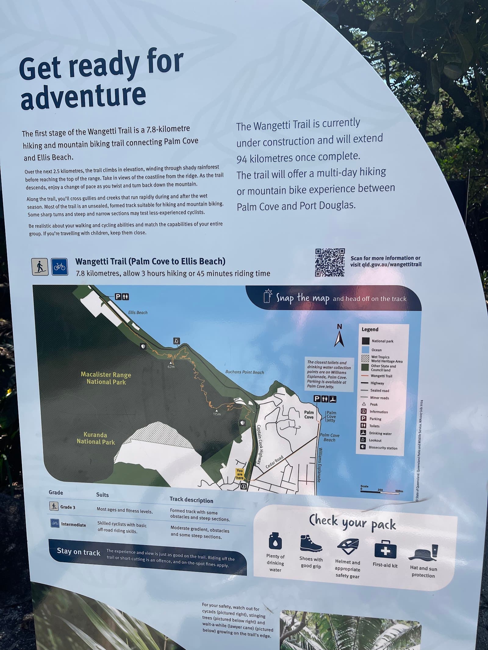 Wangetti Trail (Palm Cove - Ellis Beach)) — Clifton Beach, Cairns