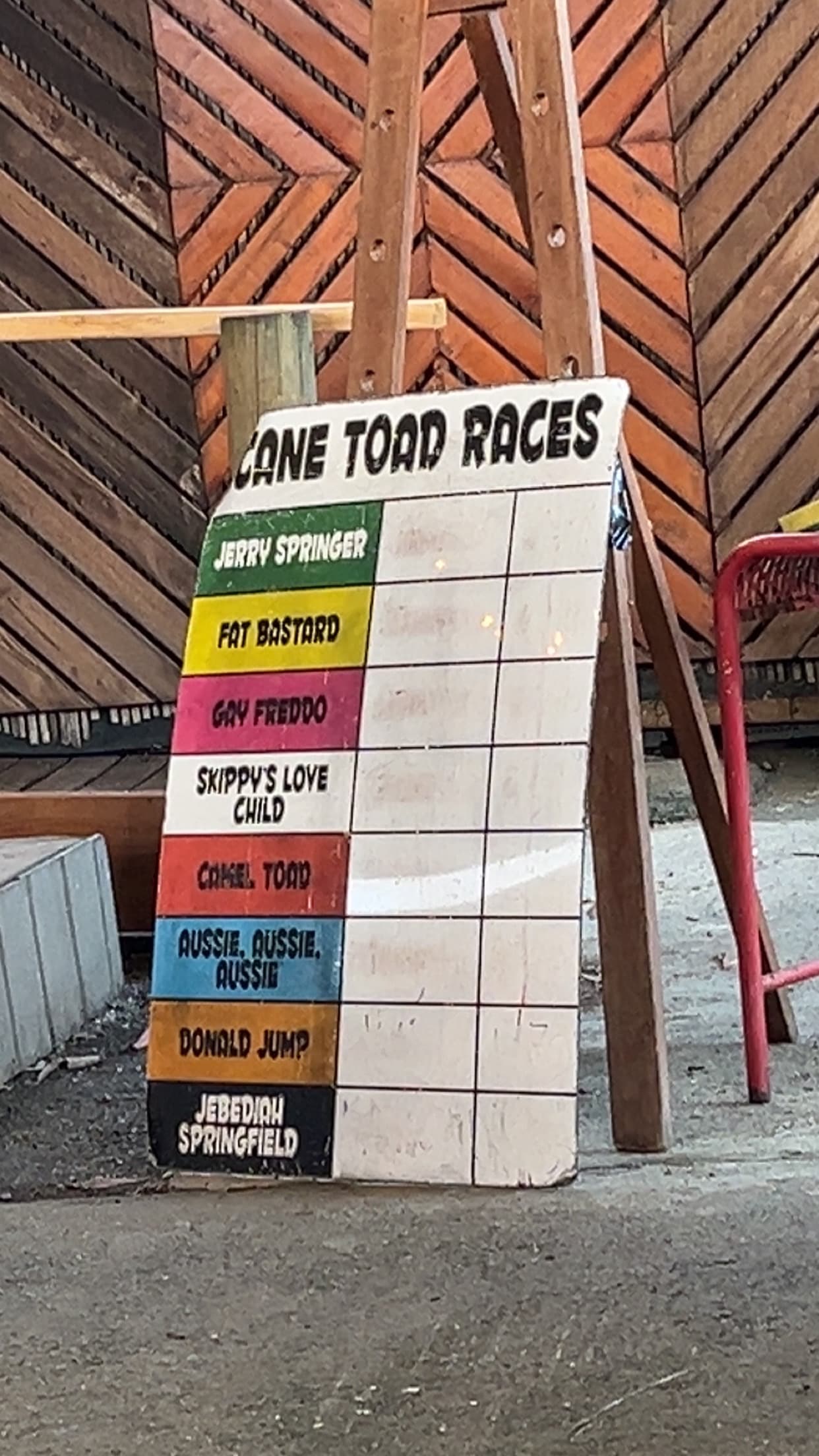 Cane Toad Racing — Port Douglas, Cairns