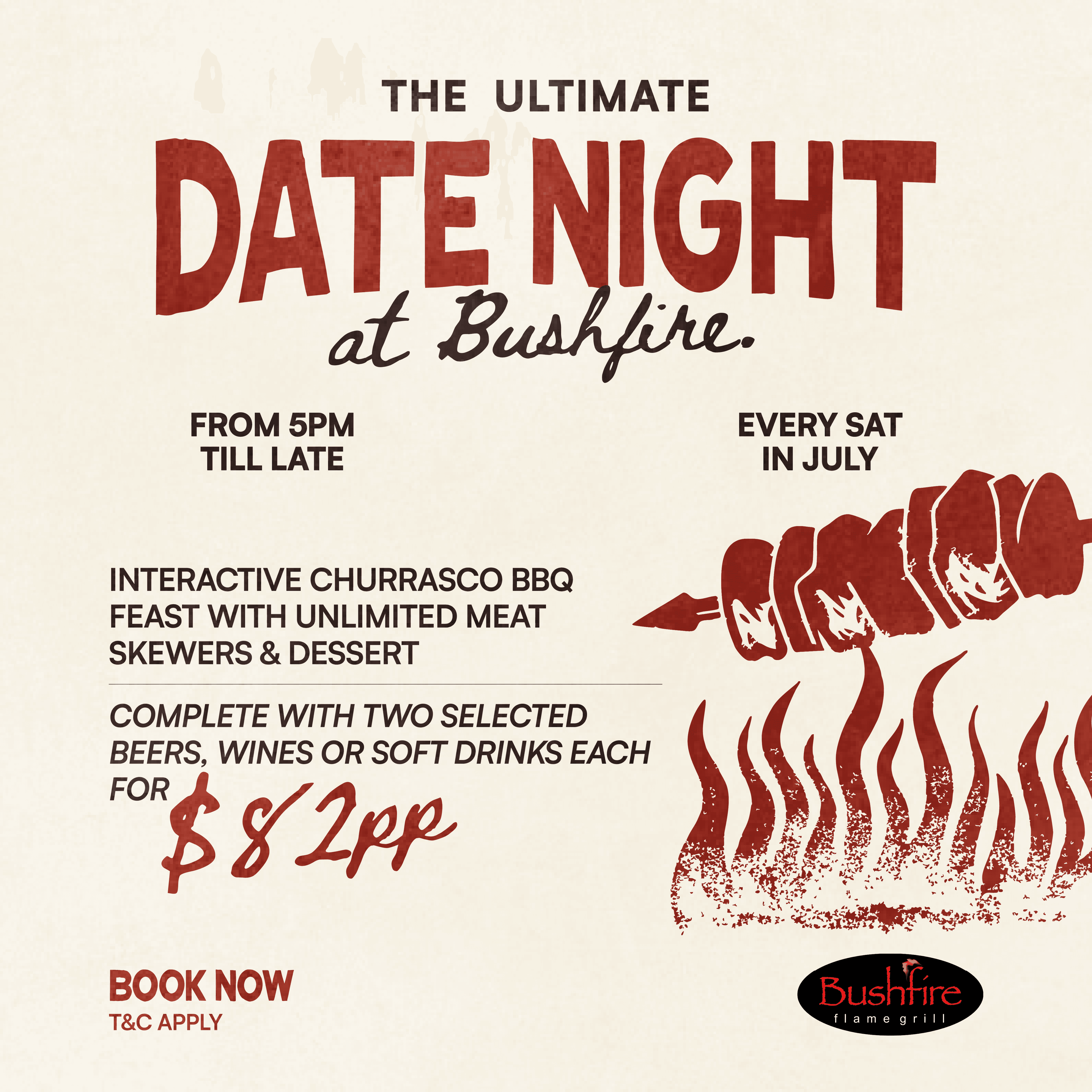 Bushfire Flame Grill
